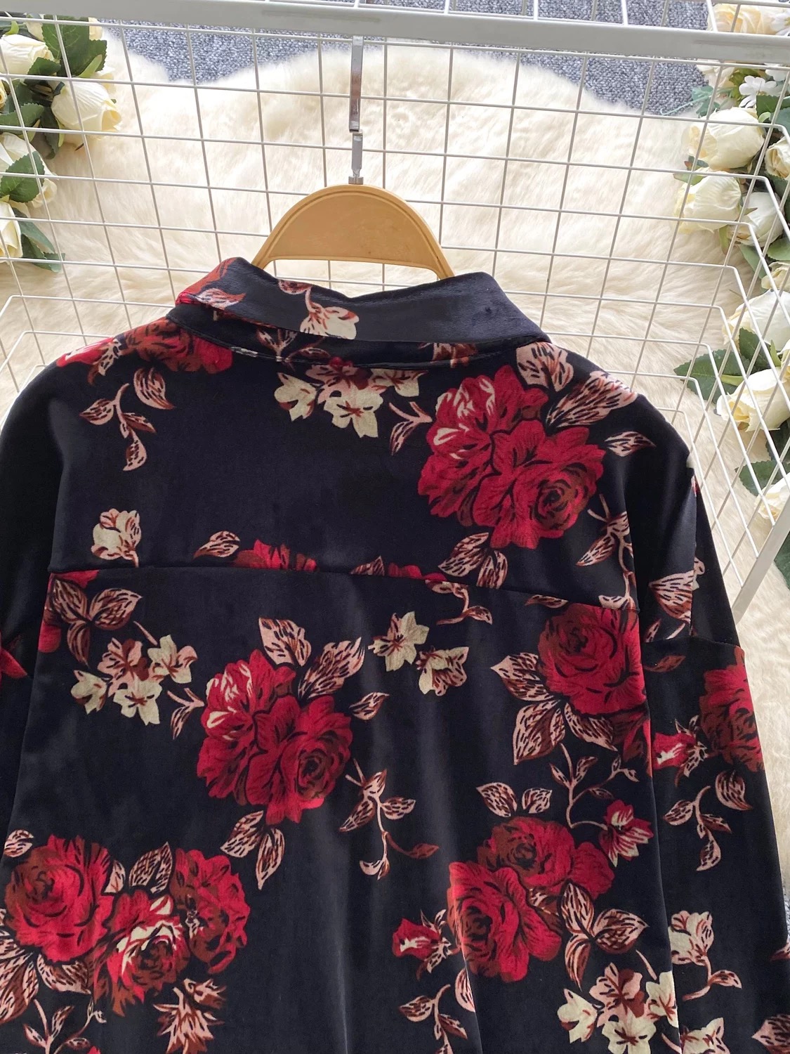 Serves you slay floral shirt SH173 images